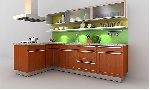 Tủ bếp gỗ Dổi - MS2522